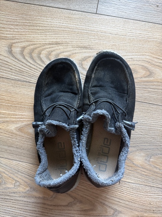 Hey Dude Shoes - Hey Dude Black Women's Cozy Slip-On Moccasins